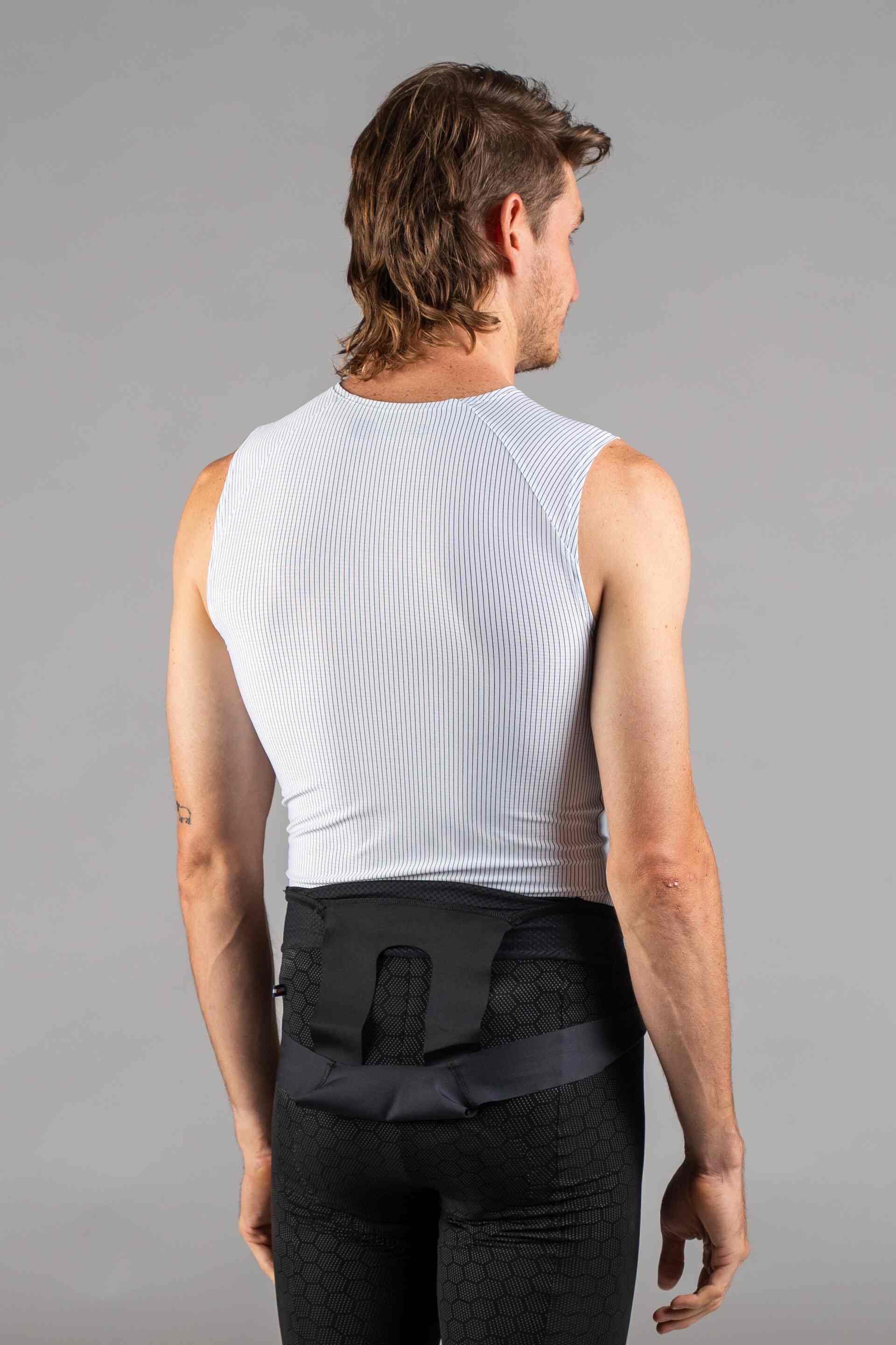 Men's Sleeveless Cycling Base Layer - Back View