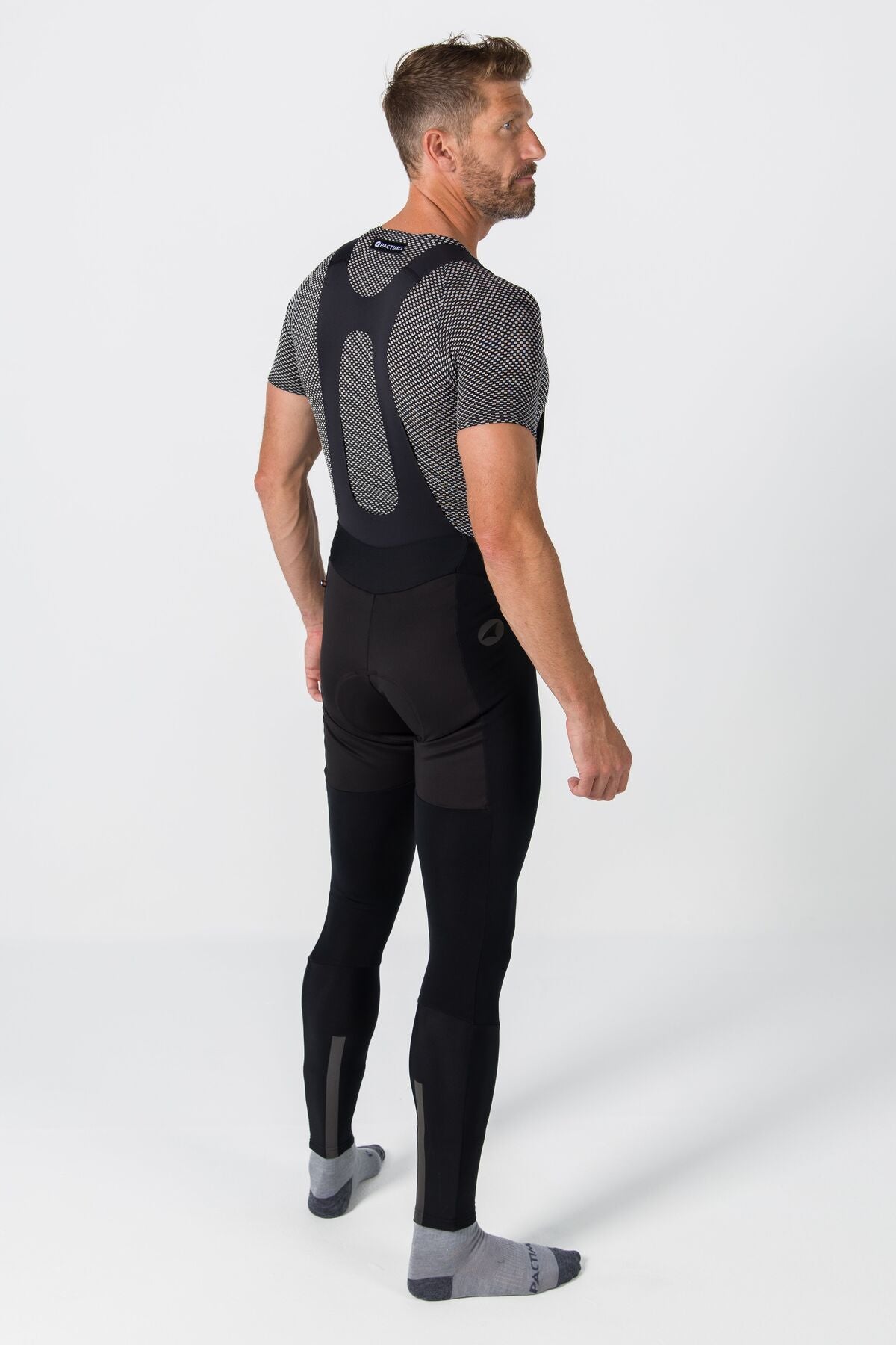 Men's Storm Thermal Bib Tights - Back View