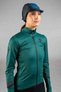 Navy Blue Alpine Thermal Cycling Cap - Front View