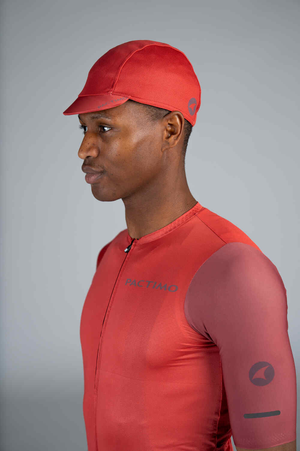 Red Rock Cycling Cap - Side View