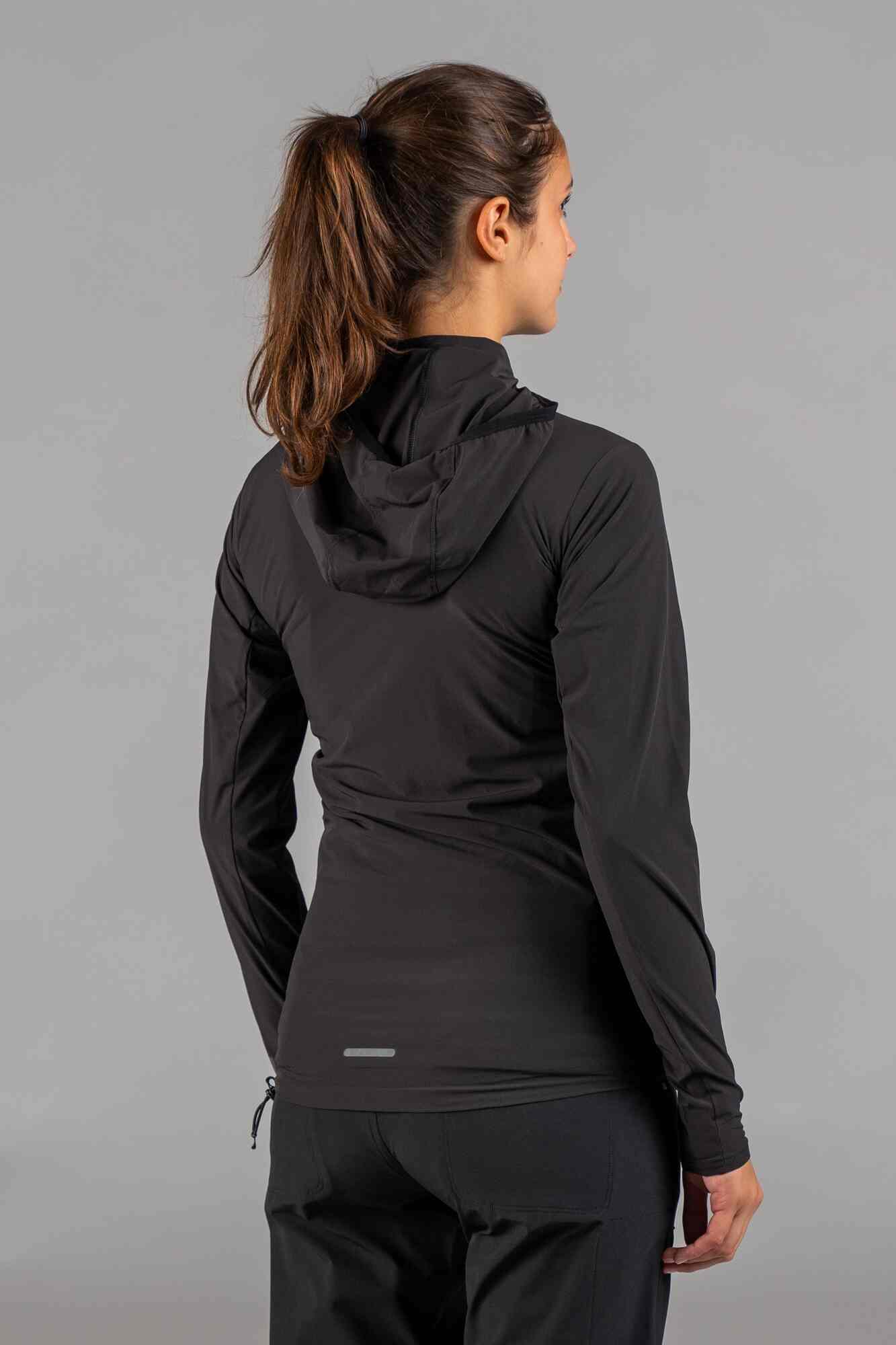 Women's Lightweight Packable Cycling Jacket - Back View