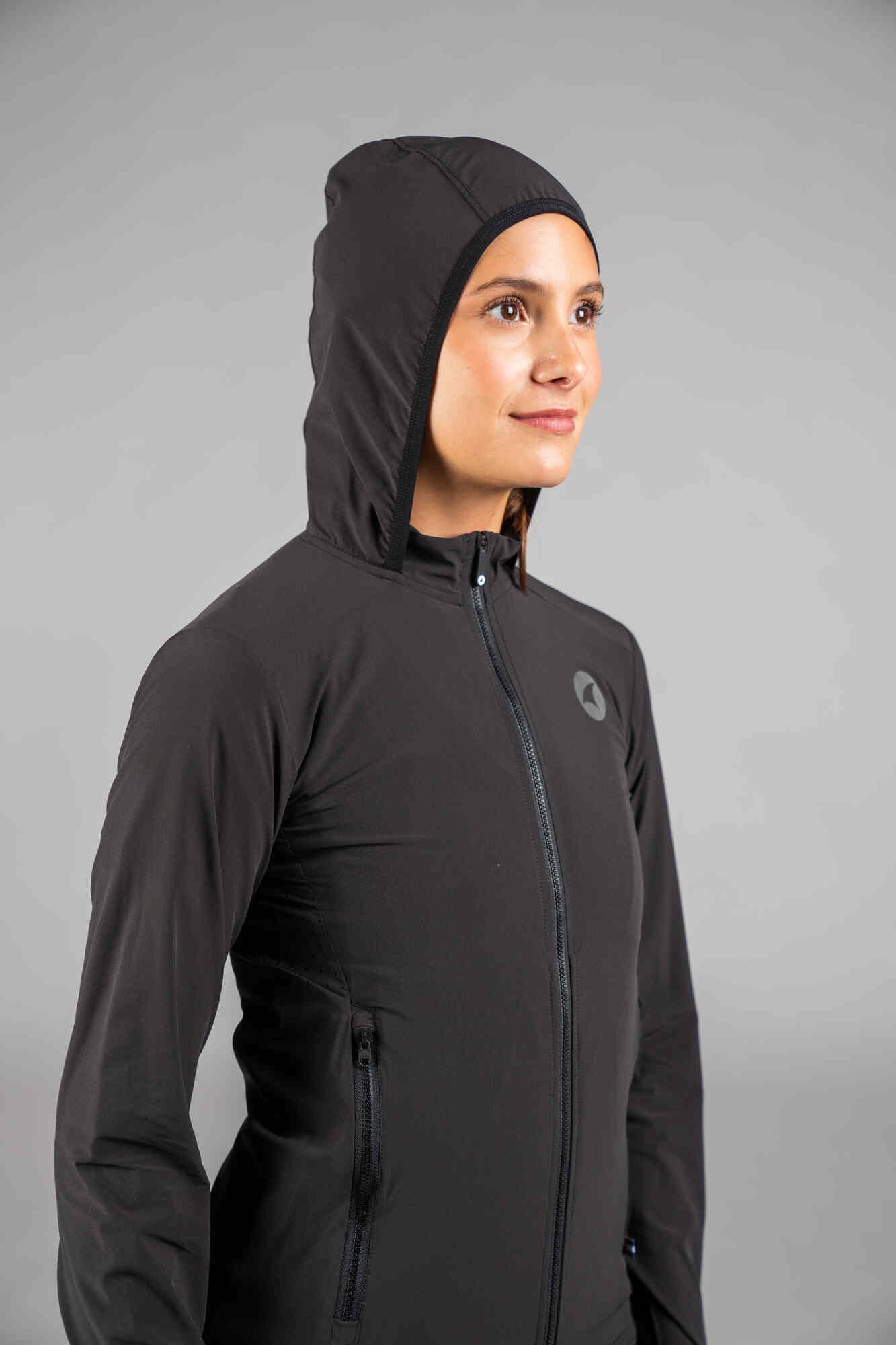 Women's Lightweight Packable Cycling Jacket - Hood