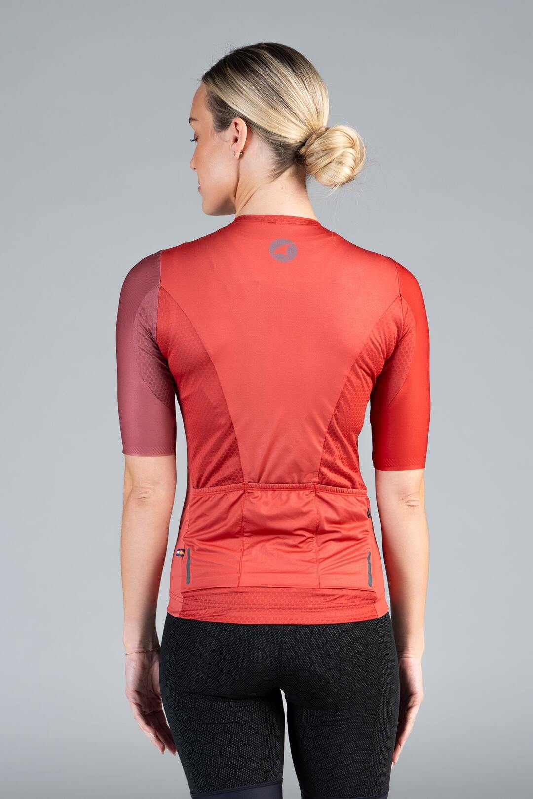 Women's Red Rock Summit Aero Cycling Jersey - Back View