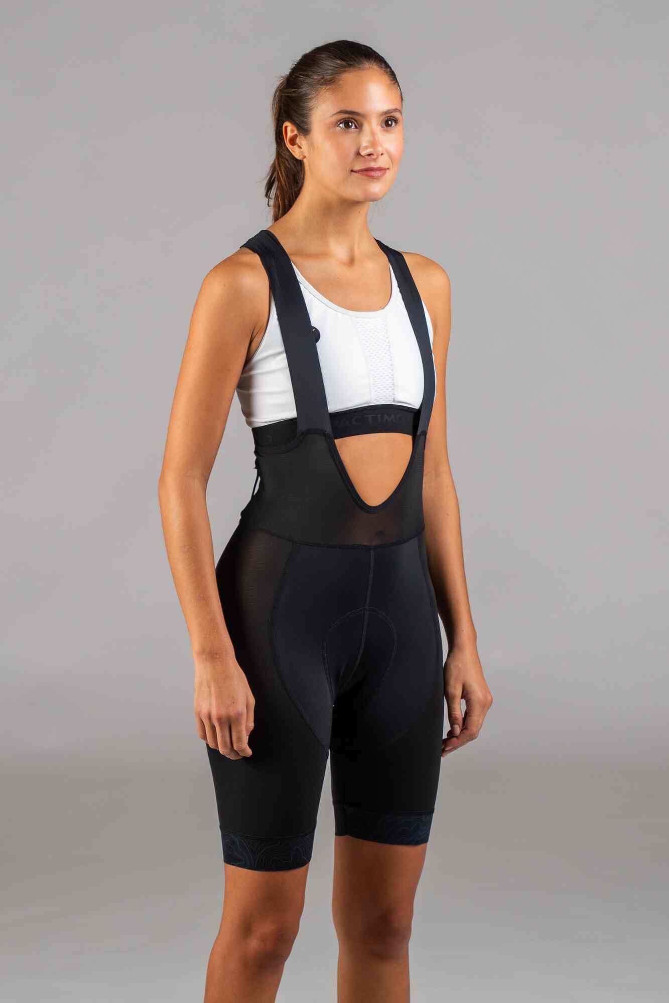 Women's MTB Bib Short Liner - Front View