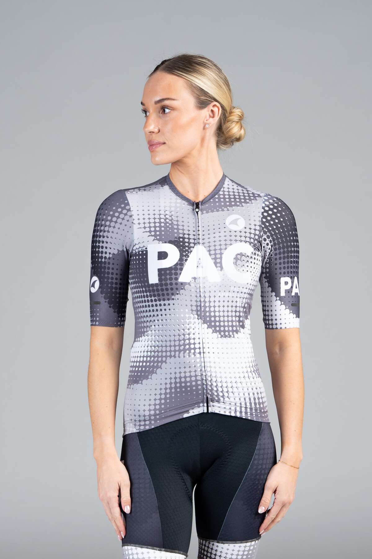 Women's PAC Summit Aero Jersey - Granite Front View