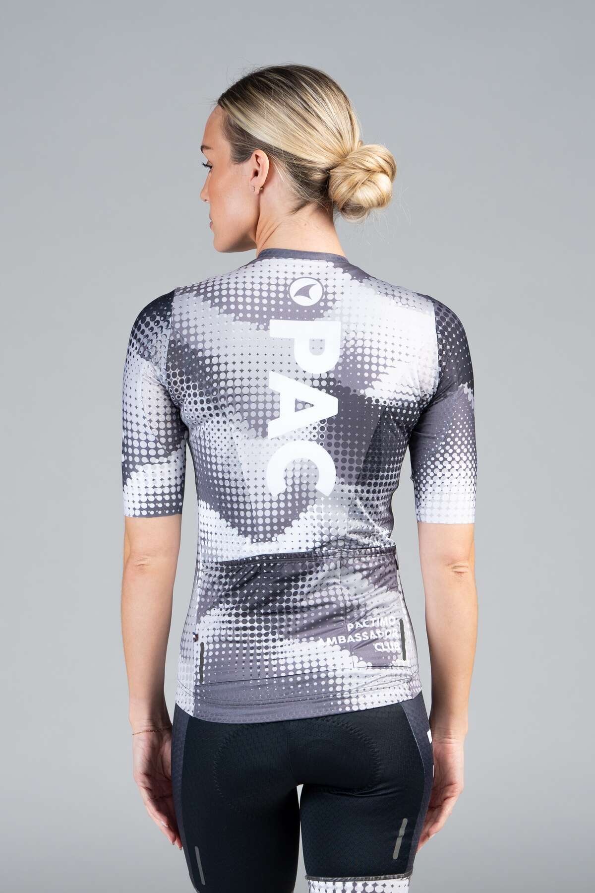 Women's PAC Summit Aero Jersey - Granite Back View