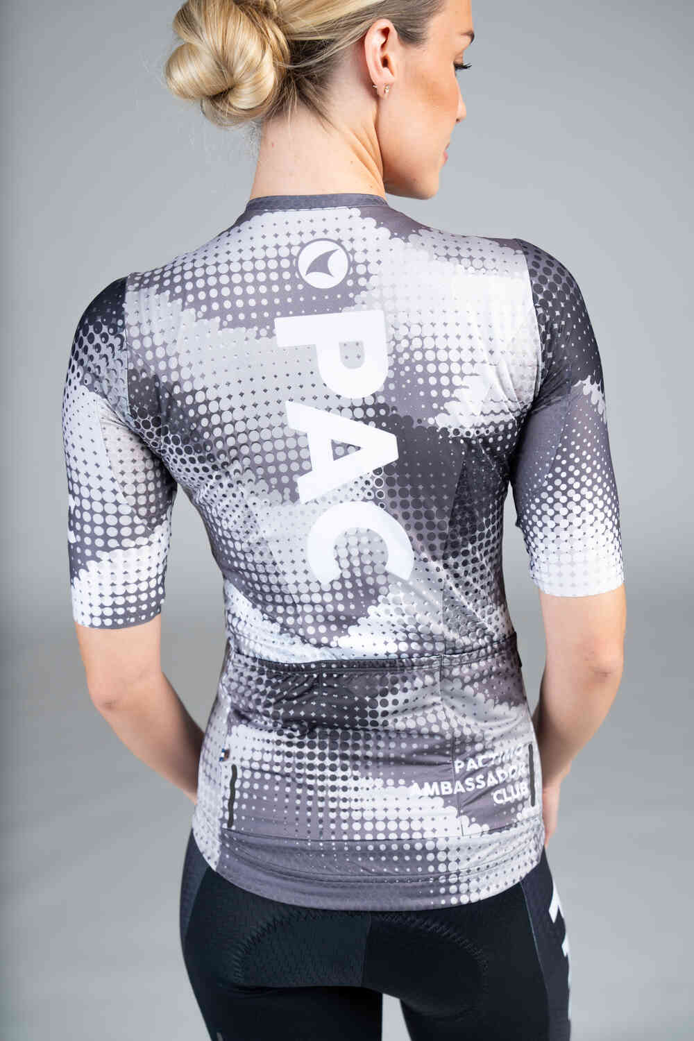 Women's PAC Summit Aero Jersey - Granite Back Close-Up