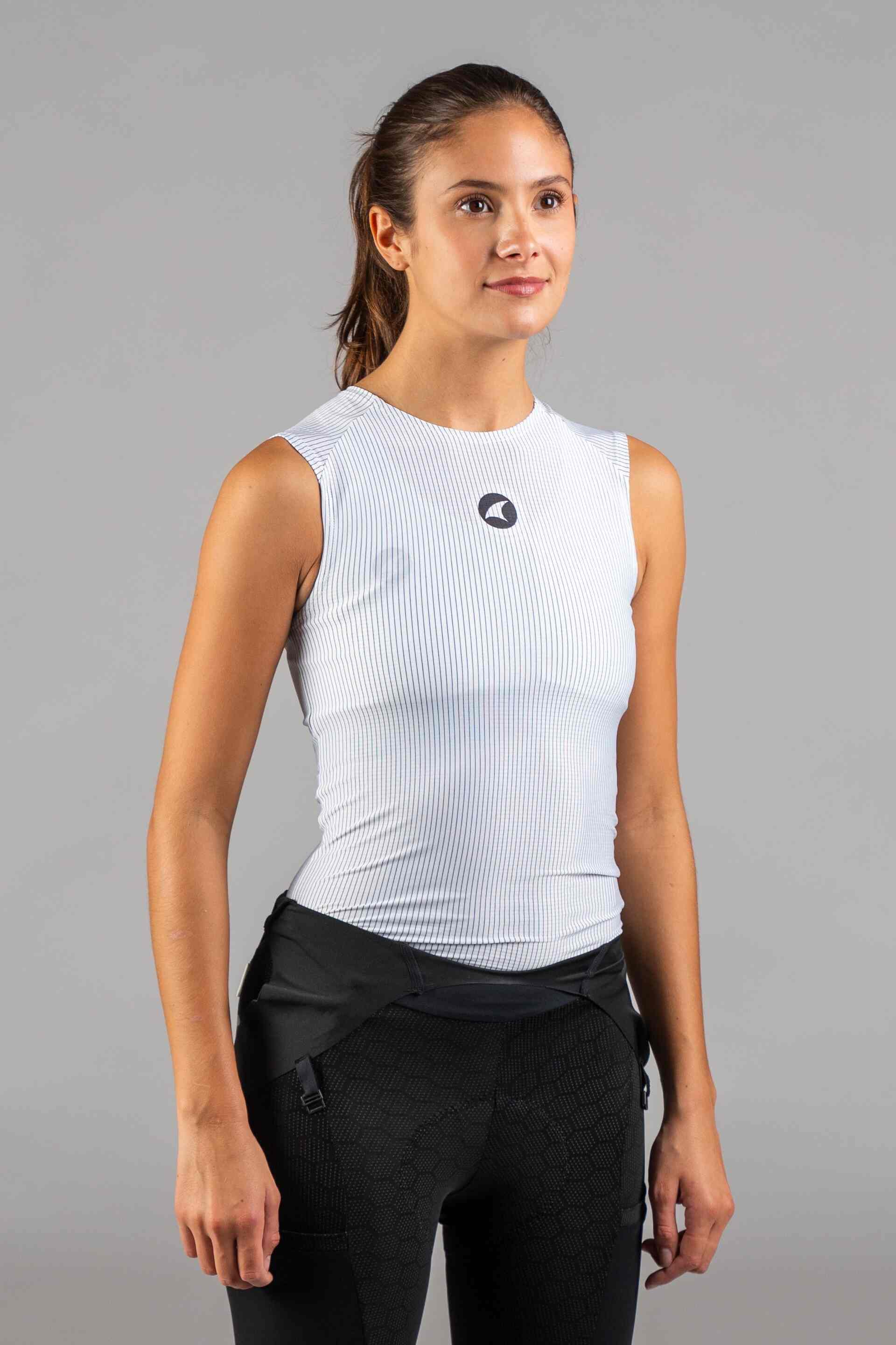 Women's Sleeveless Cycling Base Layer - Front View