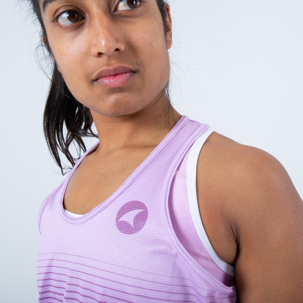 Women's Running Singlet - Fabric Detail 