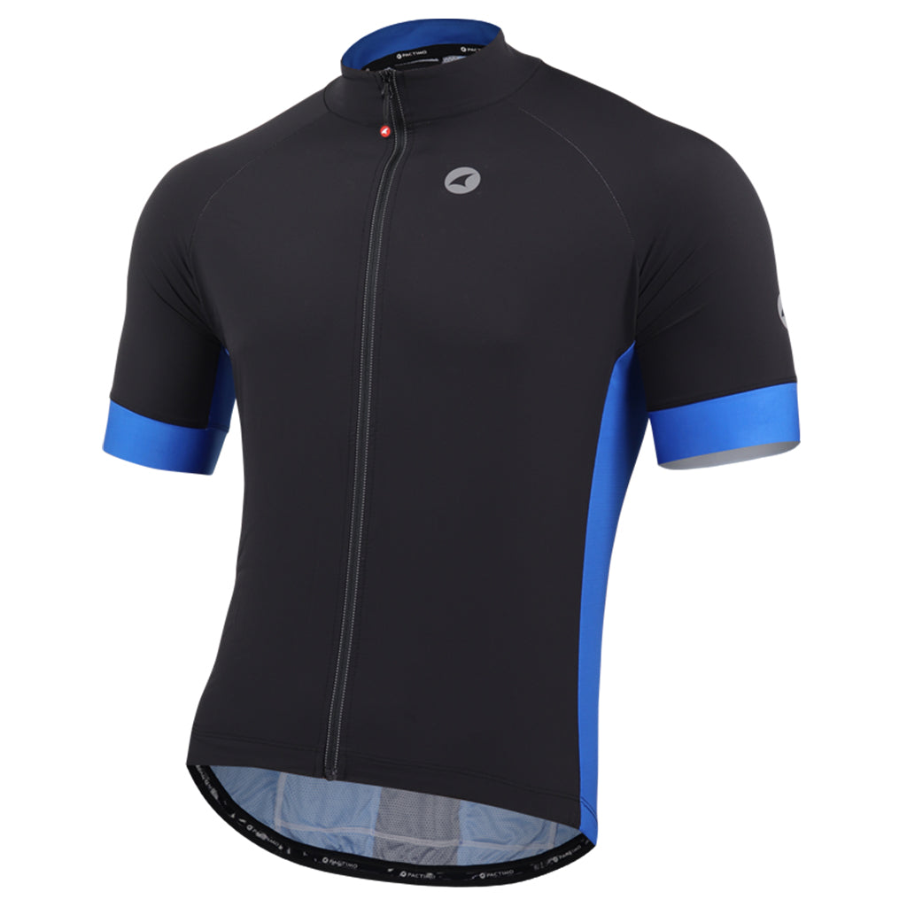 Men's Ascent LS Jersey in Atlantic Blue | Size: L by Pactimo